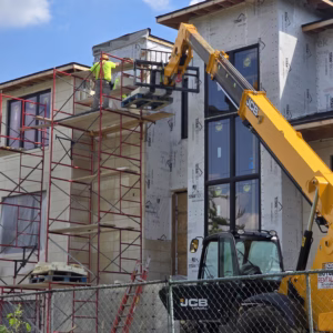 masonry new construction stone instalation